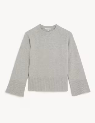 Merino Wool Rich Jumper with Cashmere | Marks & Spencer (UK)
