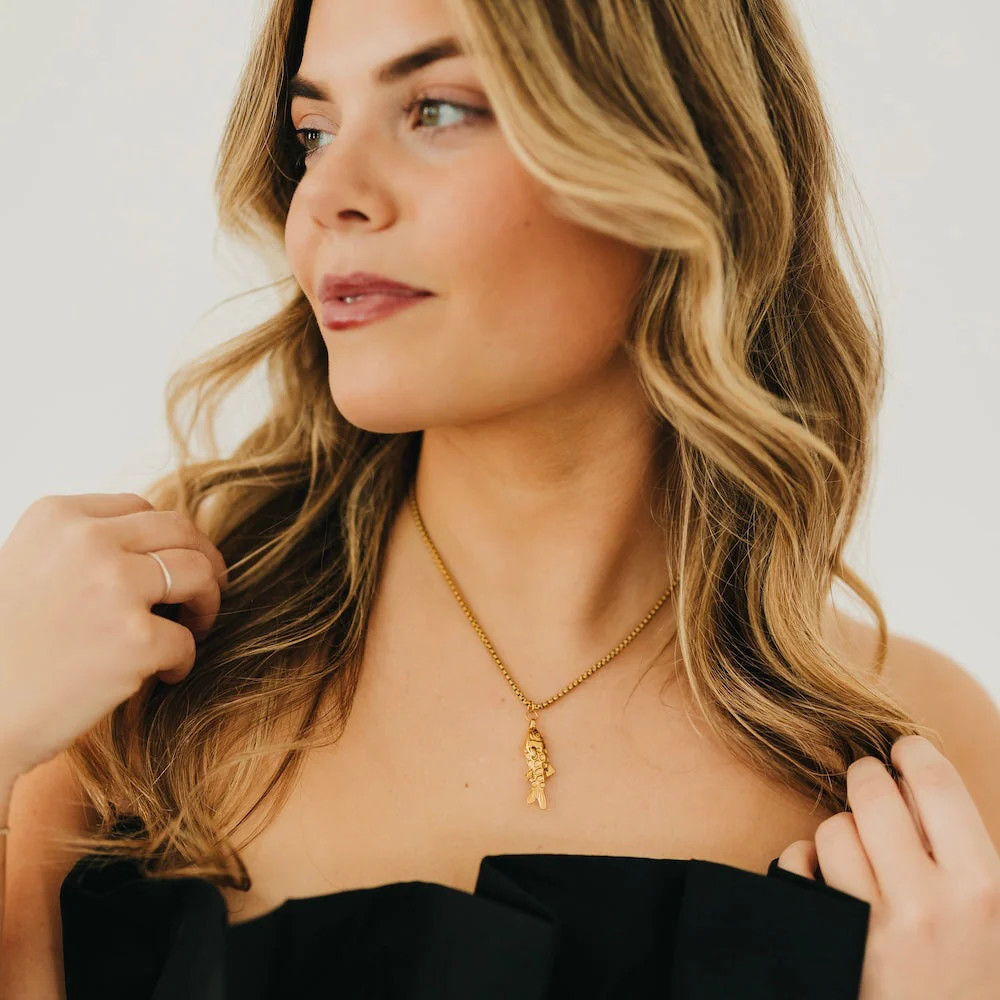 Lucky Fish Necklace - WATERPROOF | Pretty Simple