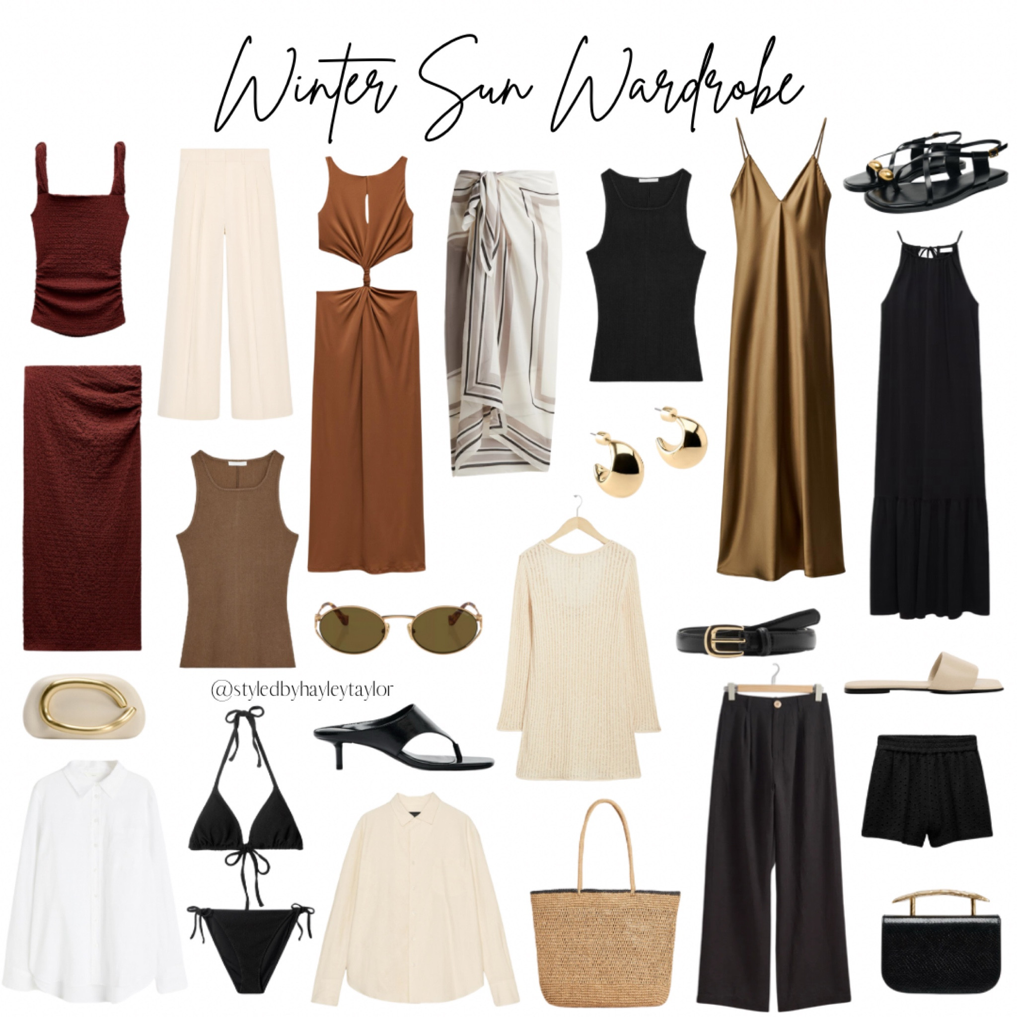 Winter Sun Wardrobe ☀️ 

#LTKstyletip #LTKtravel #LTKFashionMonth