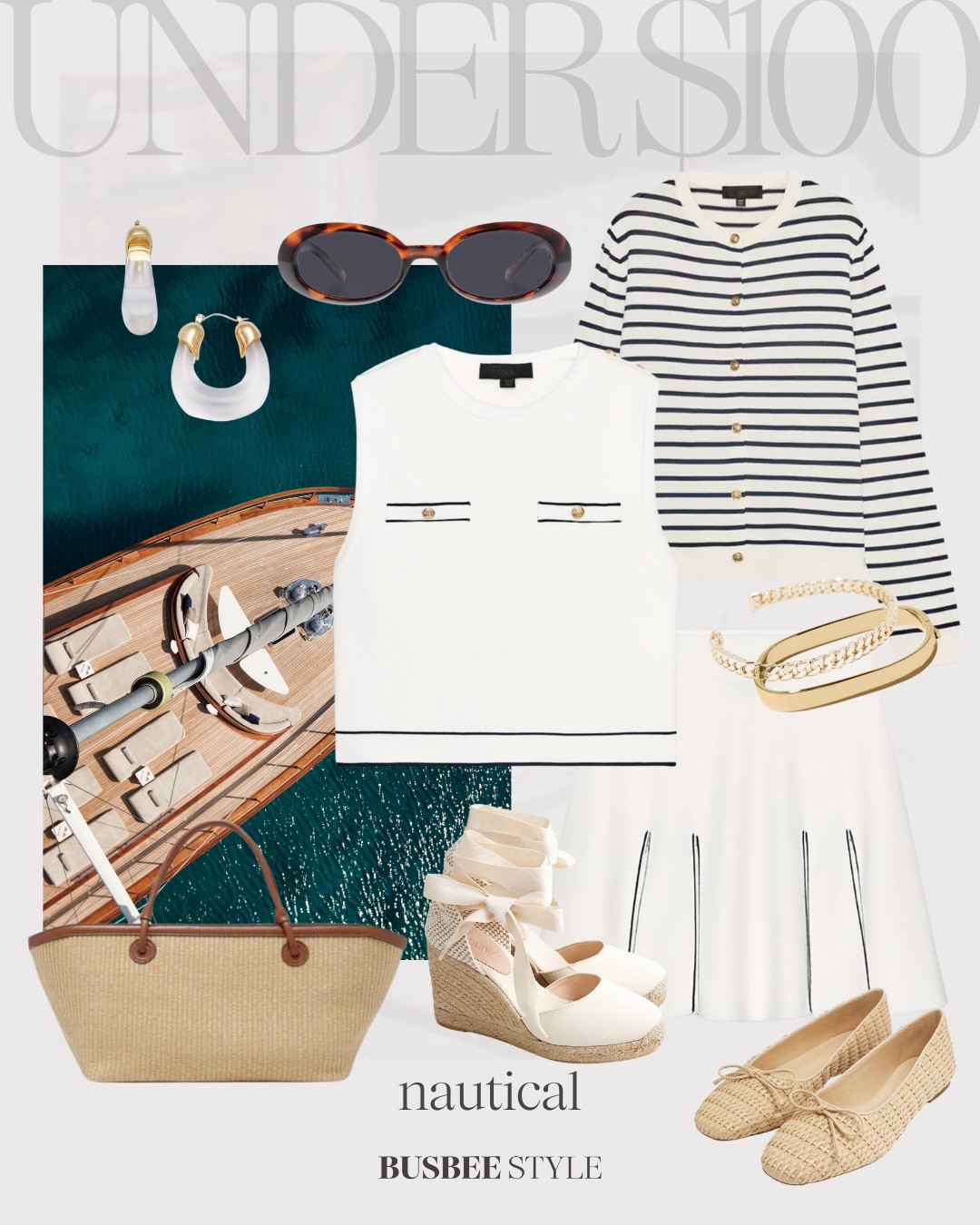 Nautical-inspired preppy summer outfit — Every piece is under $100!!!

#LTKFindsUnder100 #LTKSeasonal #LTKTravel
