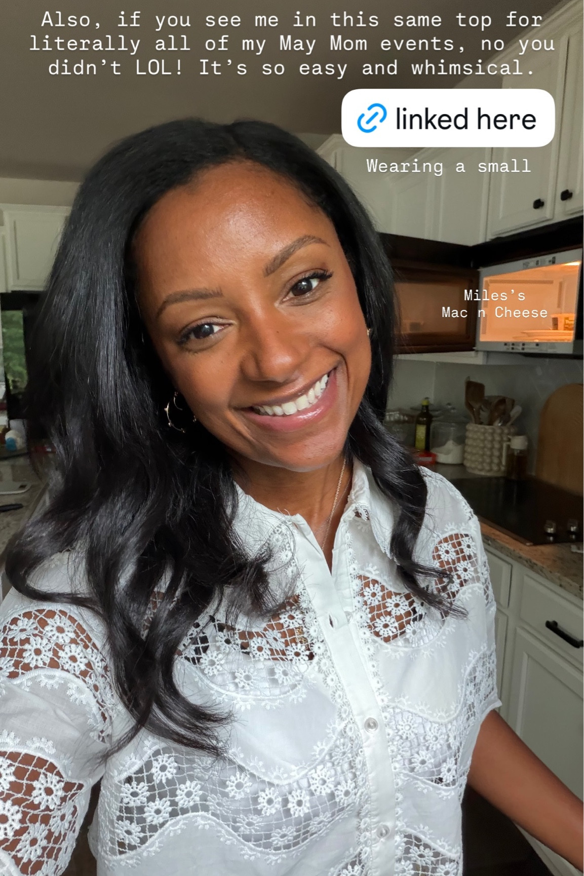 Also, if you see me in this same top for literally all of my May Mom events, no you didn’t LOL! It’s so easy and whimsical. Wearing a small

#LTKootd