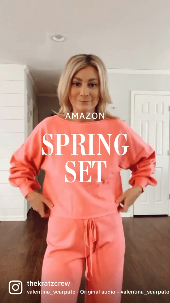 A closer look at this spring lounge set 

It’s linked! Follow @thekratzcrew for daily content!

#amazon #founditonamazon #affordablefashion #amazonfashion #amazoninfluencerprogram 
@amazoninfluencerprogram 

Outfit inspo | style | outfit inspiration | outfit ideas | heels | Pinterest outfits | amazon haul | Pinterest inspo | amazon | amazon fashion | women’s tops | casual | women’s sweater | amazon casual | look for less | trending | spring tops | transitional outfits | sets | 2 piece set |

#LTKunder50 #LTKstyletip #LTKSeasonal