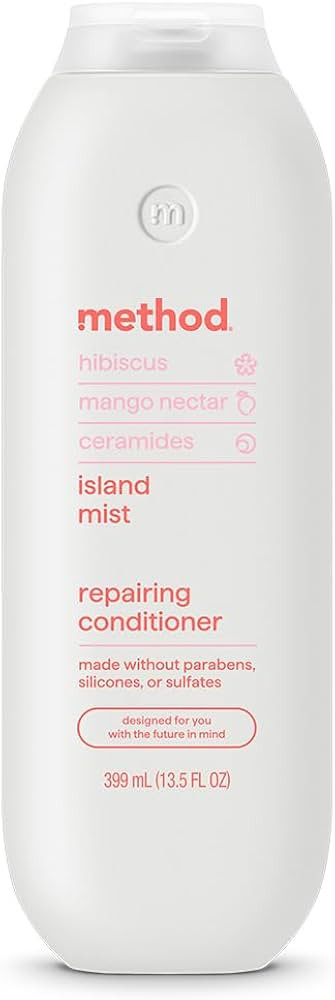 Method Repairing Conditioner, Island Mist, Hibiscus + Mango Nectar + Passion Fruit notes, 13.5oz | Amazon (US)