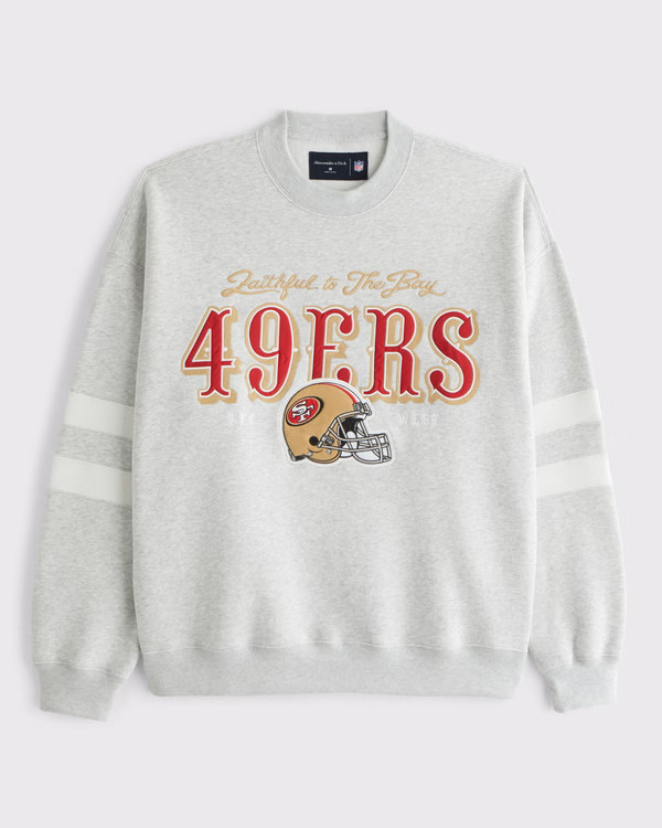 San Francisco 49ers Graphic Crew Sweatshirt | Abercrombie & Fitch (US)