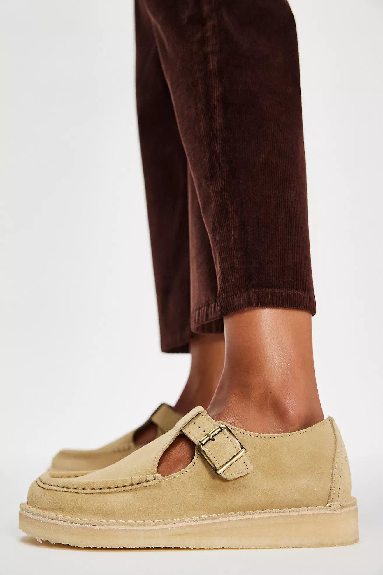 Clarks Nomad T-Bar Wallabees | Free People (Global - UK&FR Excluded)