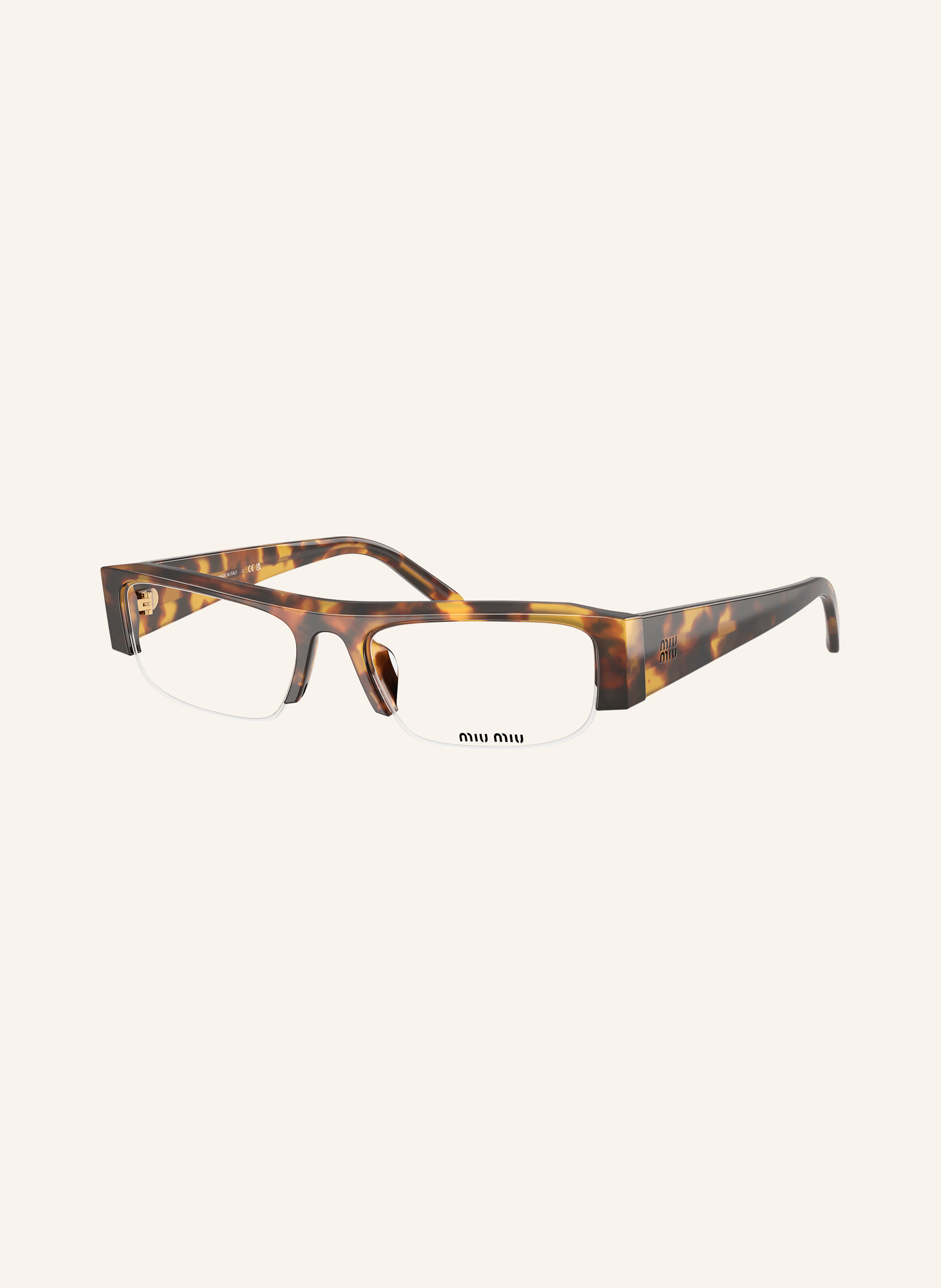 MIU MIU Sonnenbrille MUB07S in havana/ transparent | Breuninger (DACH)