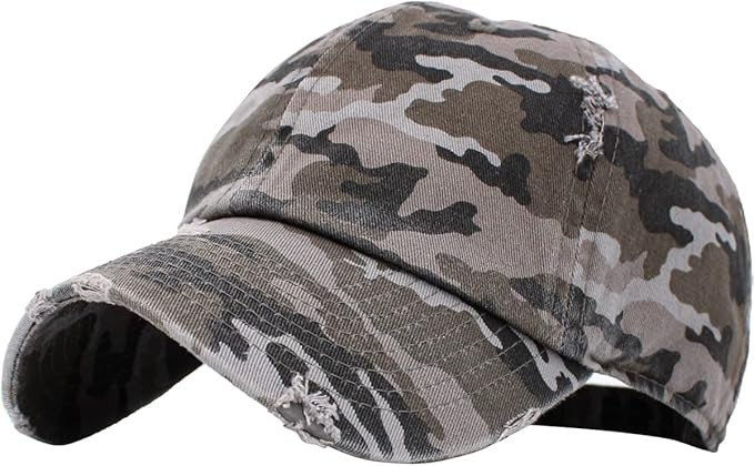 KBETHOS Vintage Washed Distressed Cotton Dad Hat Baseball Cap Adjustable Polo Trucker Unisex Styl... | Amazon (US)