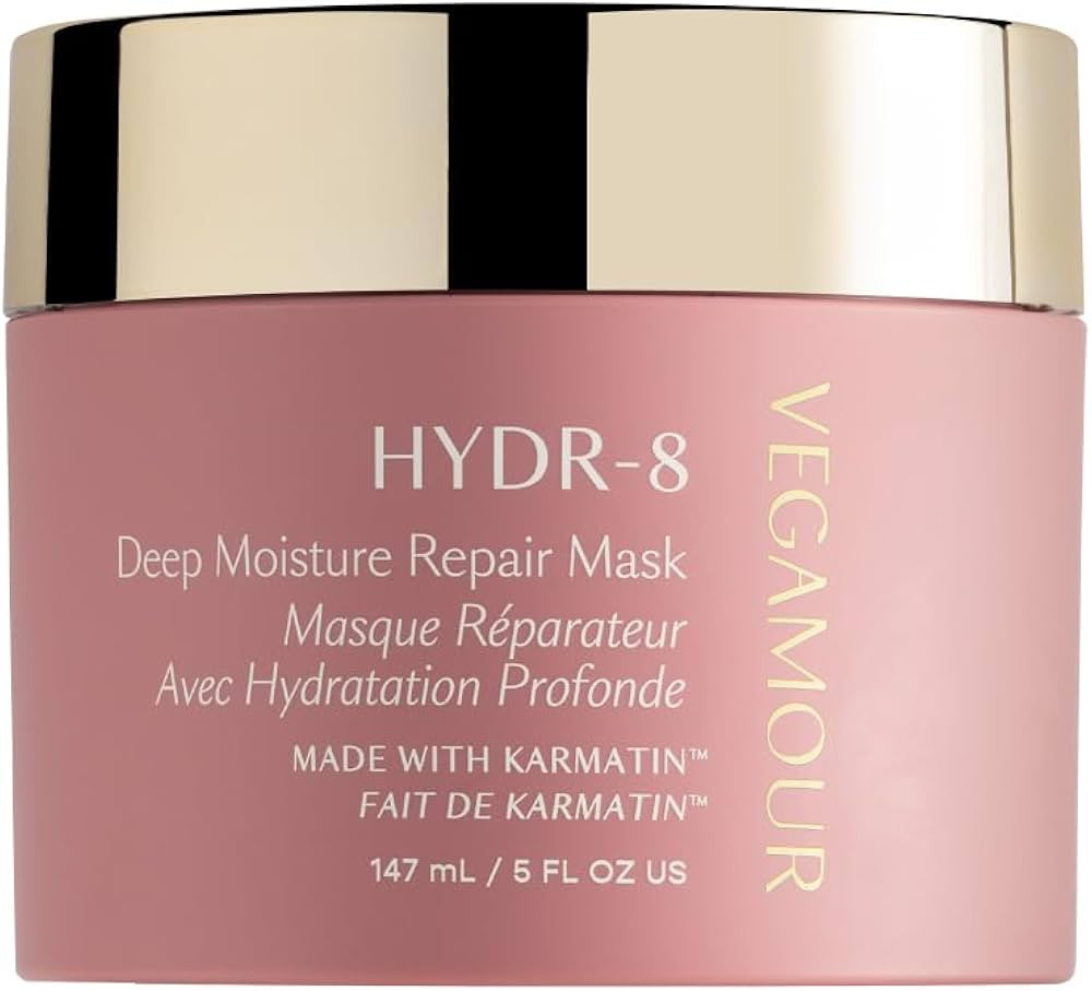 VEGAMOUR HYDR-8 Deep Moisture Repair Mask, Deep Conditioner Hair Mask Formulated Without Sulfates... | Amazon (US)