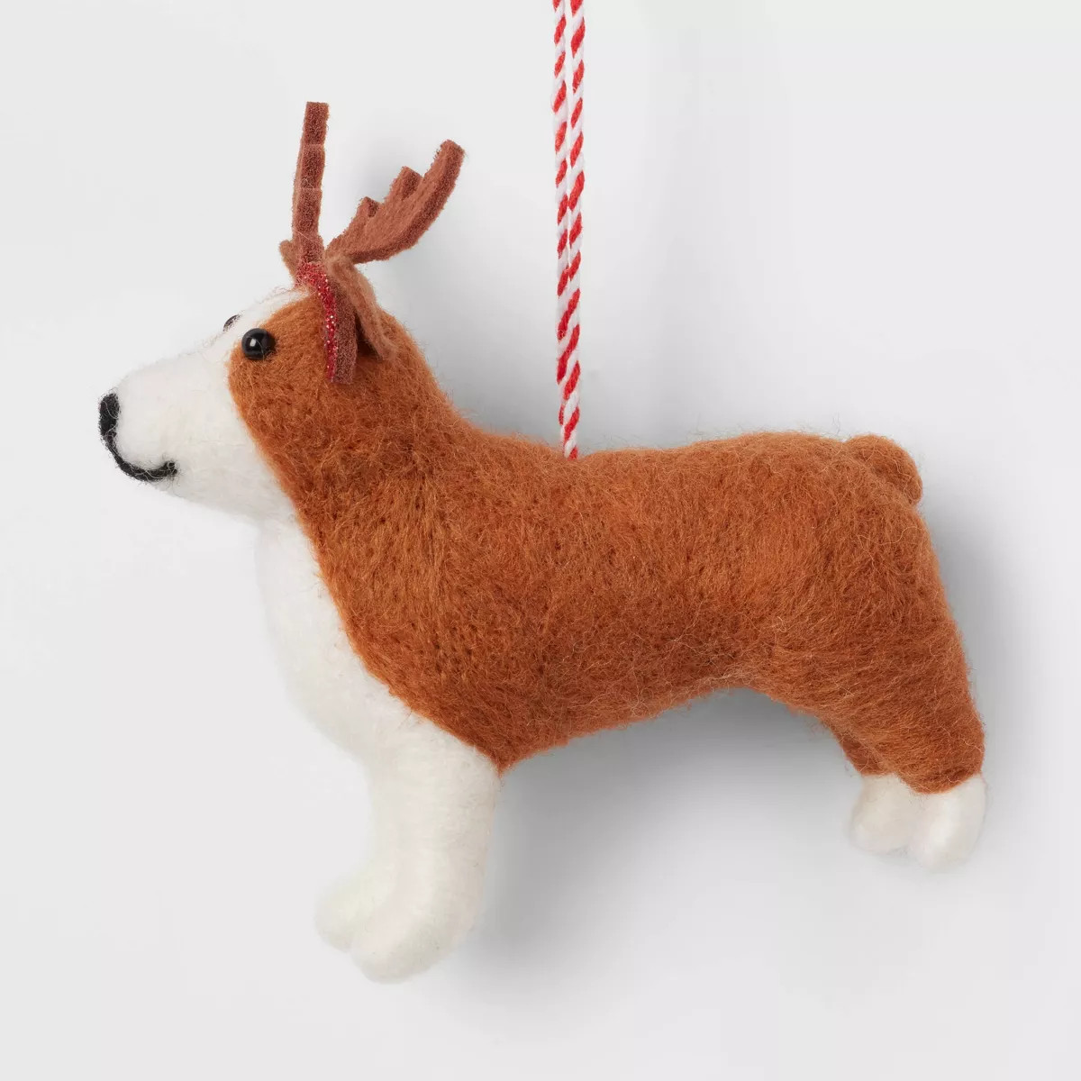 Felted Wool Corgi Dog Christmas Tree Ornament - Wondershop™ | Target