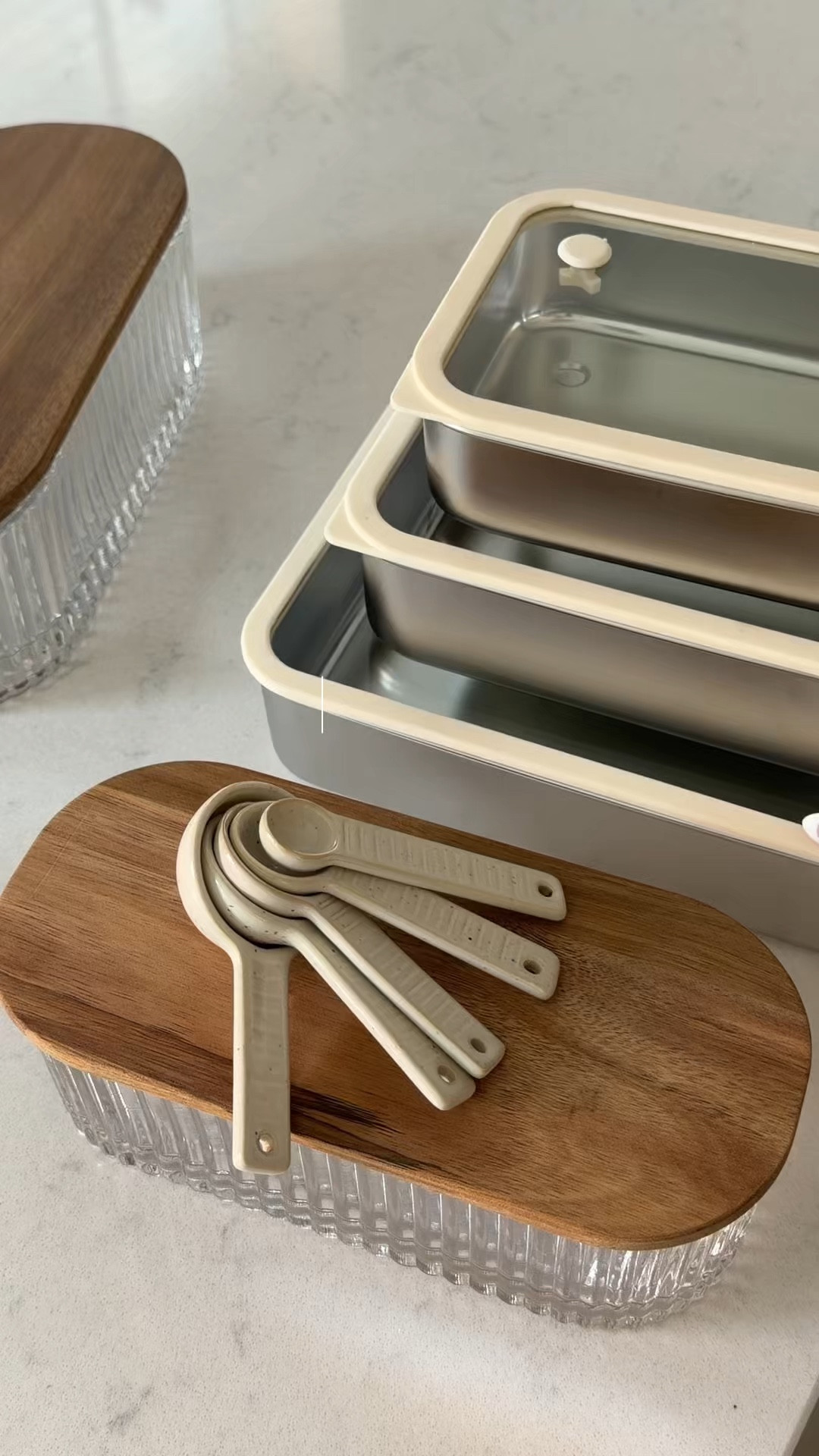 New M&S home kitchen storage! Love how aesthetic they are 😍 

Home storage, food storage, Tupperware, kitchen finds 

#LTKuk #LTKhome #LTKspring