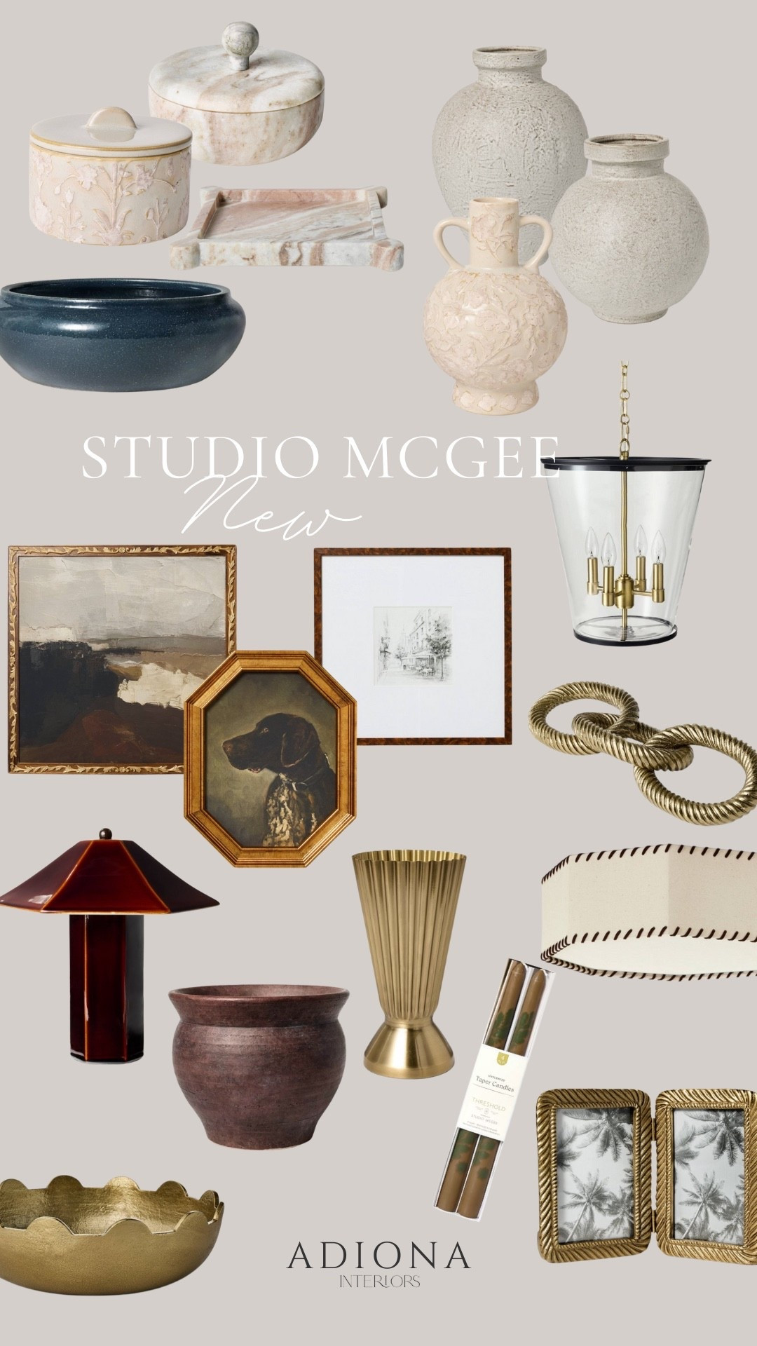 Studio McGee new finds 

Target home, Target finds, wall decor, wall art, lighting fixtures, vase, table lamp, taper candles, decorative bowl, decorative tray, picture frame 

#LTKSeasonal #LTKSummerEdit #LTKHome