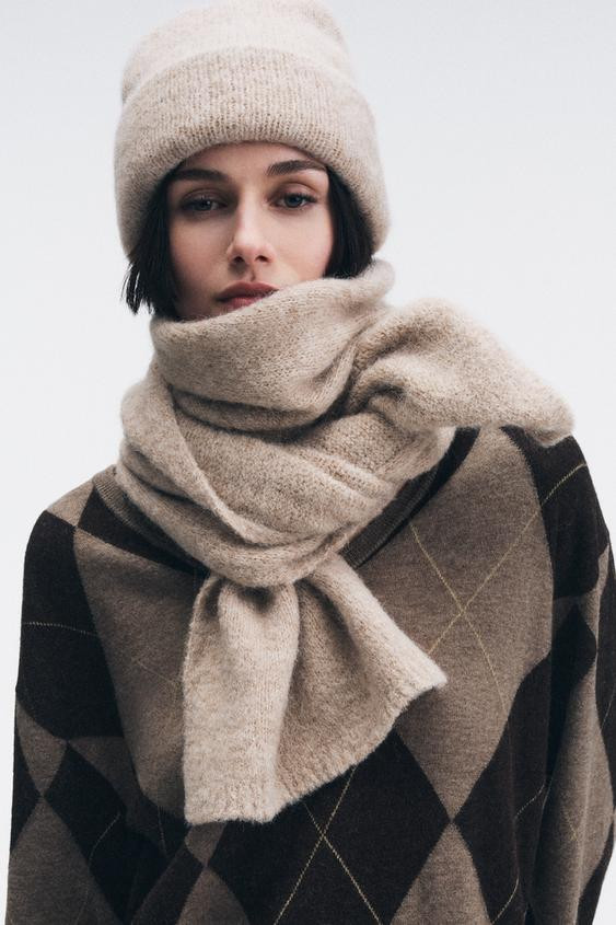 TURN-UP KNIT BEANIE | Zara UK