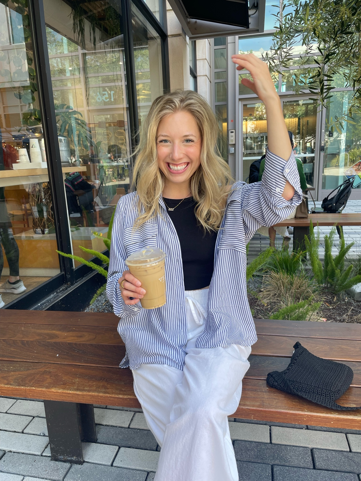The perfect coffee date fit doesn’t exi - oh wait 😉 Linen pants, a cropped tank and a flowy button up is always my go to for exploring new coffee shops!! It’s breezy, mature and comfortable. 

#LTKFindsUnder100 #LTKSummerSales #LTKFindsUnder50