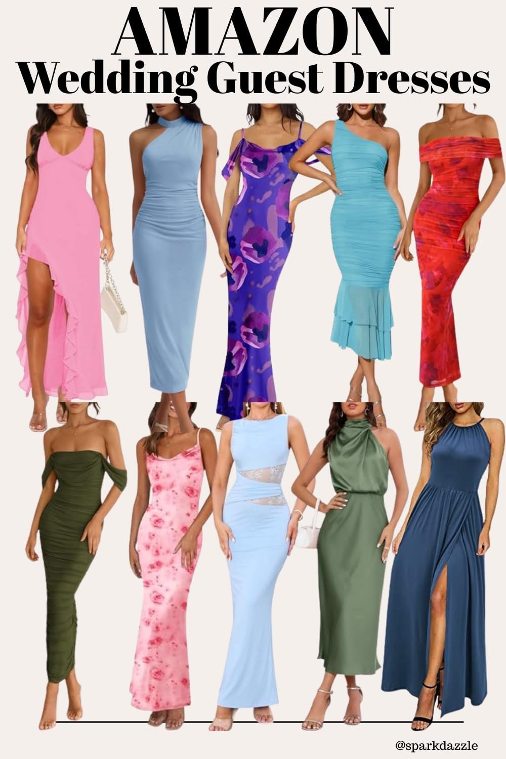 Amazon Wedding Guest Dresses You’ll Love 🤎 Elegant, flattering, and budget-friendly wedding guest dresses perfect for fall and formal celebrations. These neutral-toned Amazon finds feature timeless silhouettes, soft draping, and elevated details that look way more expensive than they are. Ideal for weddings, cocktail hours, and special occasions when you want to look polished without overspending. Save this for your next invite ✨ #weddingguestdress #amazonweddingguest #fallweddingstyle #weddingguestoutfit #formalwear #neutralfashion #amazondresses #weddingseason #dressinspo #affordablefashion #specialoccasiondress #fashionfinds #elegantstyle #eveningwear #ad #affiliate