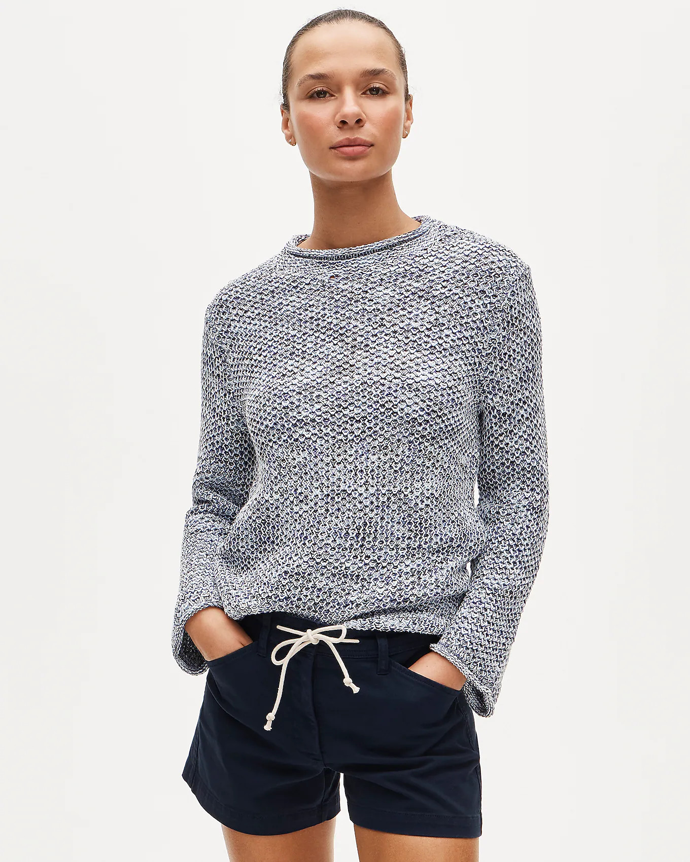Space-dyed Rollneck™ sweater | J. Crew US