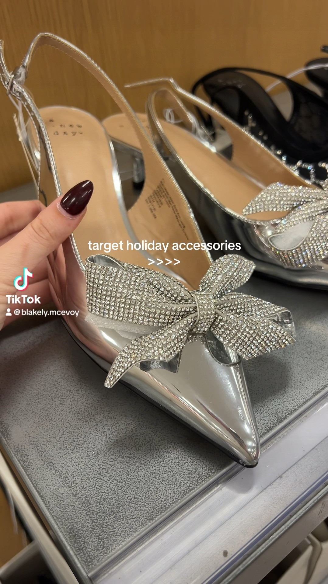 targets shoe and bag sections are absolutely SLAYING. i havent stopped thinking about that first bow purse omg — its all so perfect for the holidays #target #targetfinds #targetrun  

#LTKItBag #LTKShoeCrush #LTKHoliday