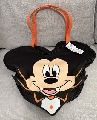 Disney Parks 2025 Halloween Vampire Mickey Mouse Canvas Tote Bag NWT Ship In Box | eBay US