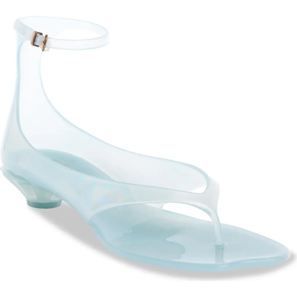 Chloé Jelly Ankle Strap Sandal in Spearmint at Nordstrom, Size 5Us | Nordstrom
