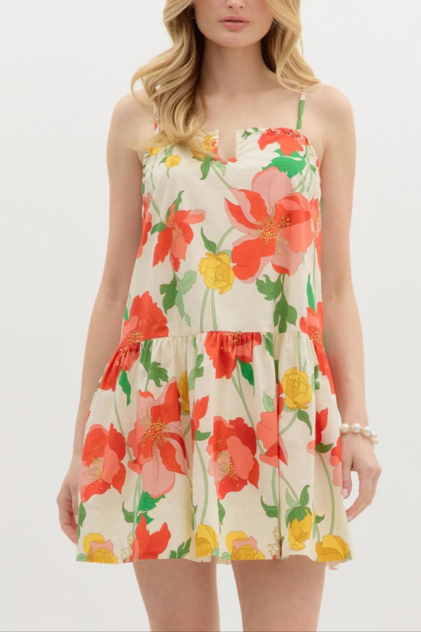 Summer Floral Sundress | MTT Collective