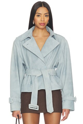 Dhana Cropped Trench Coat
                    
                    LAMARQUE | Revolve Clothing (Global)