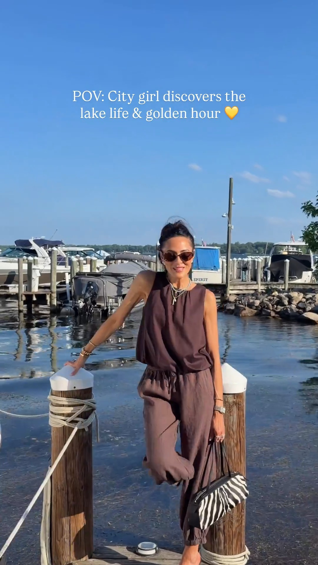 You can take the girl out of the city but not the city out of the girl in the dreamiest set! 
It’s a balloon pant summer so I had to pick these up I black also! Wearing an XS in top and bottoms

#LTKSeasonal #LTKOver40