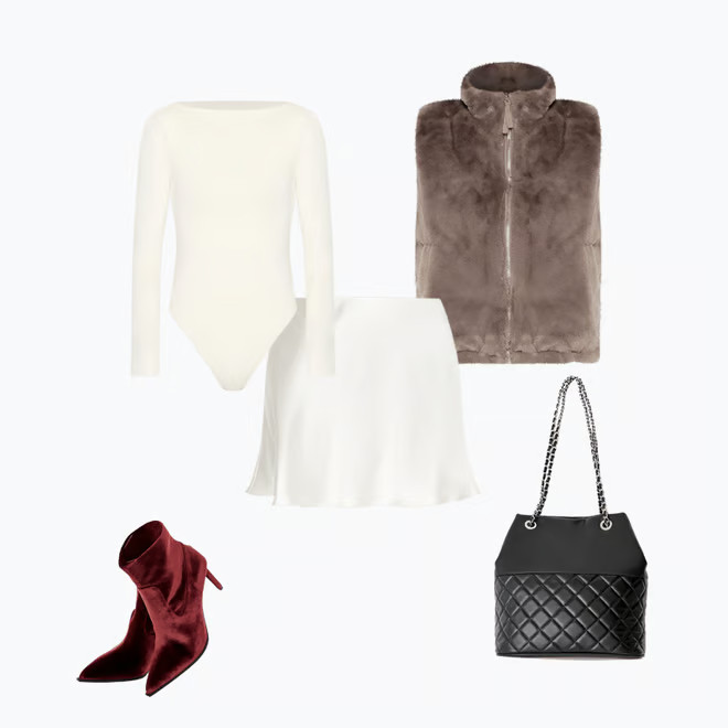 Reversible Funnel-Neck Vest | Forever 21