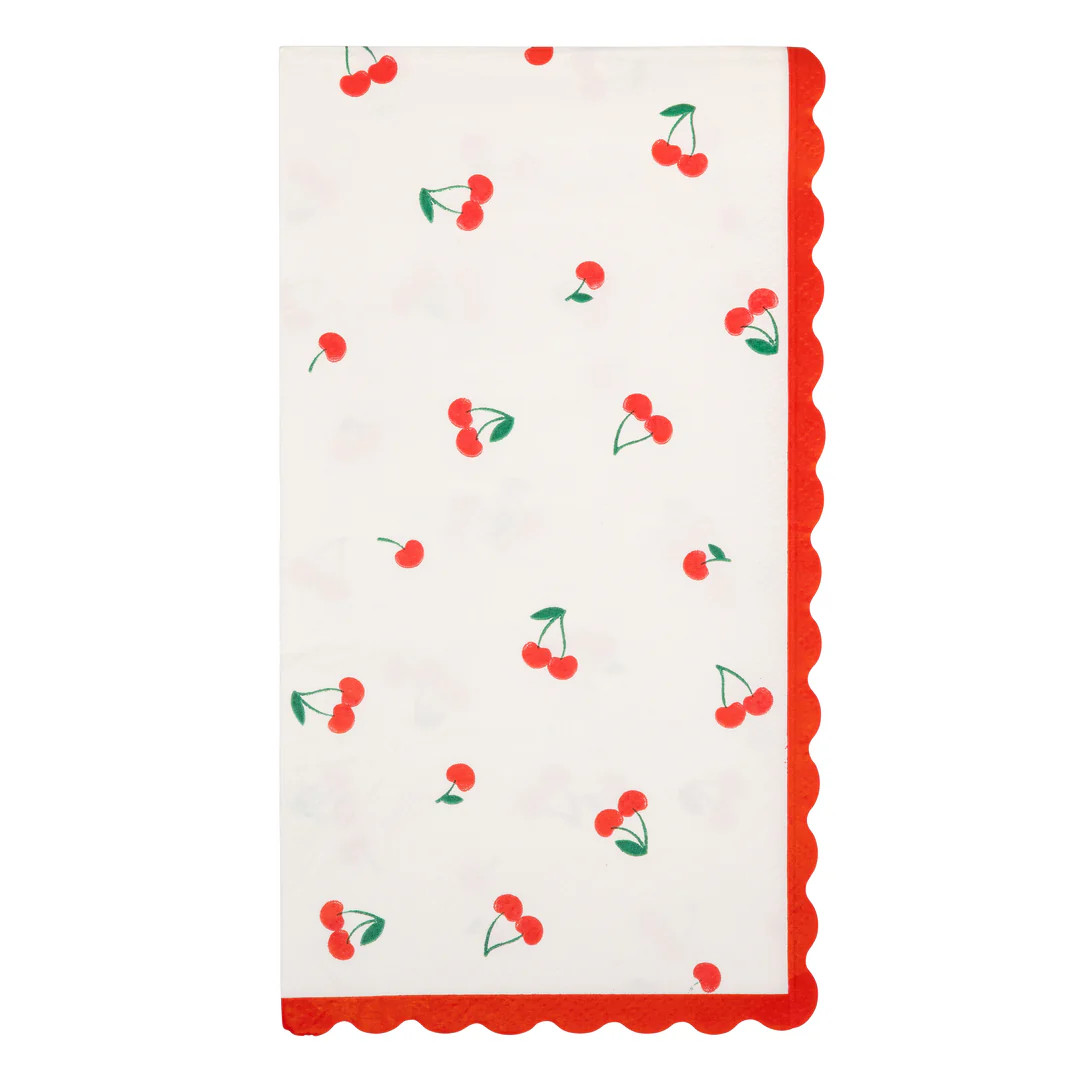 Cherries Dinner Napkin | My Mind's Eye