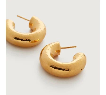 Siren Muse Chunky Medium Hoop Earrings | Monica Vinader (Global)