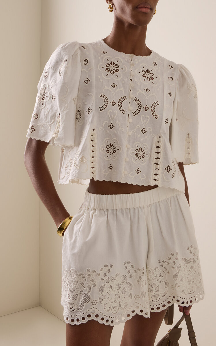 Gardener Embroidered Top By Sea | Moda Operandi | Moda Operandi (Global)