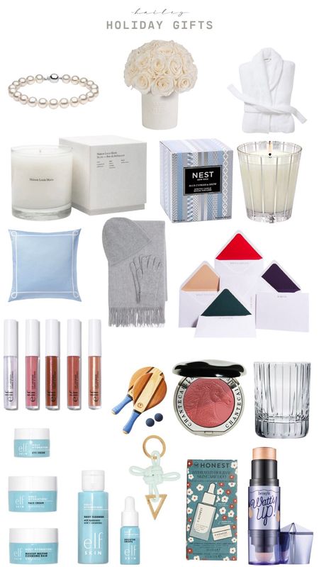 Holiday Gift Guide 2023! Shop cashmere sets, gifts for home, luxury candles, luxury beauty, stationary , pillows, cruelty free beauty, and more! Baccarat crystal sets for the host  

#LTKHoliday #LTKhome #LTKGiftGuide