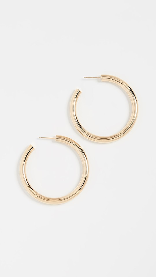 Lou Medium Hoop Earrings | Shopbop