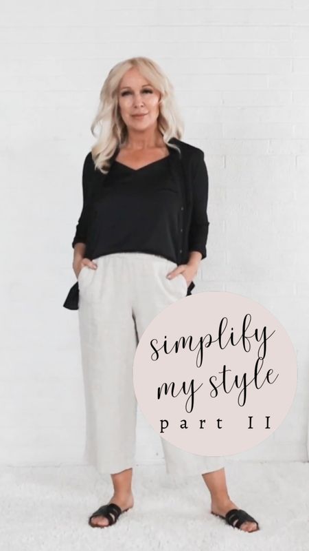 Simplify My Style Part II - use textures to create depth, dimension & interest in neutral outfit: to create classic style

#LTKVideo #LTKStyleTip #LTKOver40