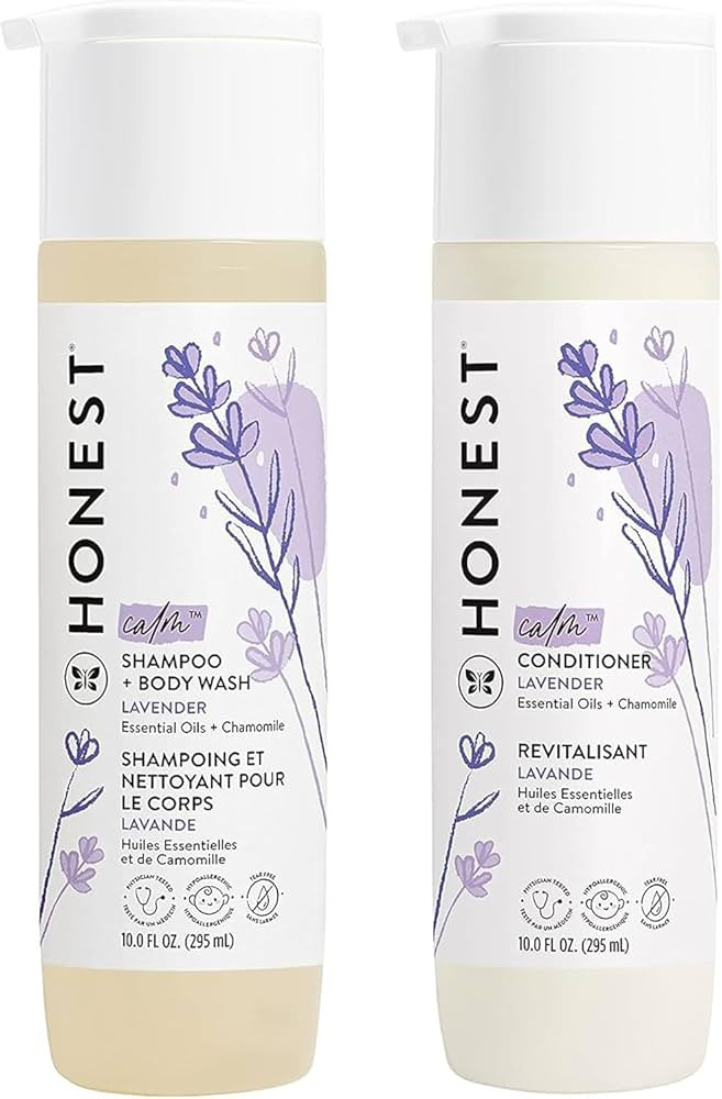 The Honest Company Silicone-Free Conditioner & 2-in-1 Cleansing Shampoo Body Wash Duo Gentle for ... | Amazon (US)