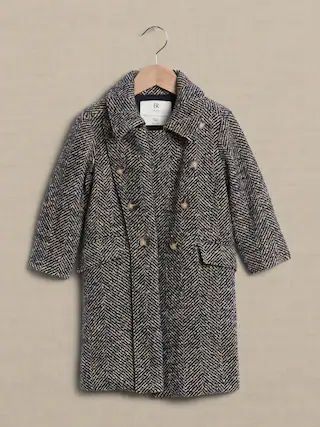 Italian Wool-Blend Great Coat for Toddler | Banana Republic (CA)