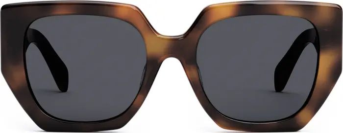 Triomphe 55mm Butterfly Sunglasses | Nordstrom