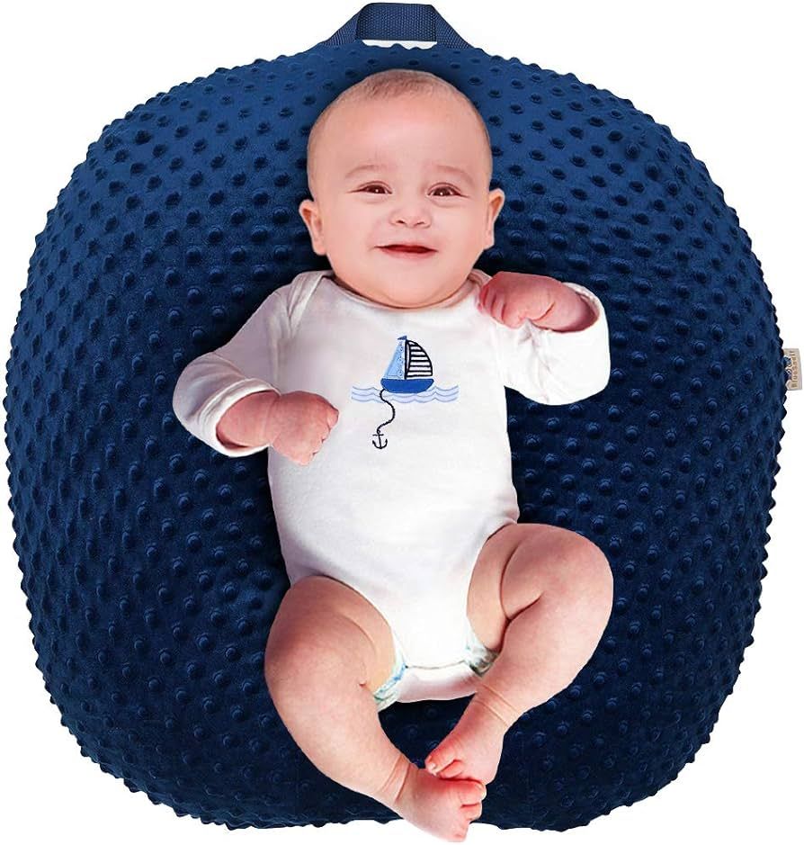 BlueSnail Strechy Minky Newborn Lounger Cover, Removable and Ultra Soft Sung Fitted Baby Lounger ... | Amazon (US)