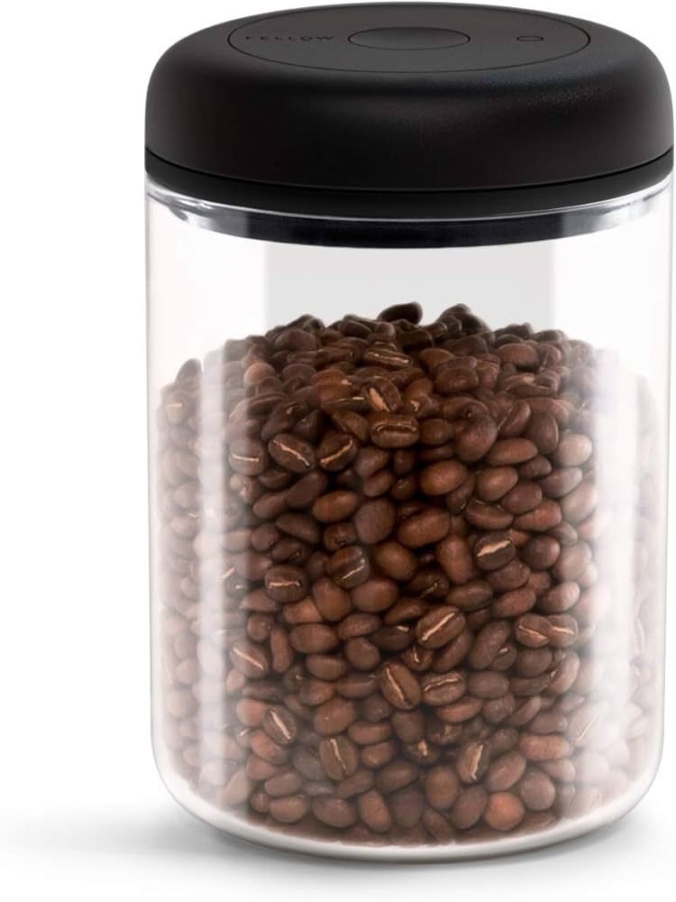 Fellow Atmos Vacuum Canister for Coffee & Food Storage (Clear Glass, 1.2 litre) | Amazon (CA)