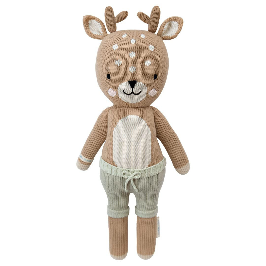 cuddle + kind Elliott The Fawn Little 13" Hand-Knit Doll – 1 Doll = 10 Meals, Fair Trade, Heirl... | Amazon (US)