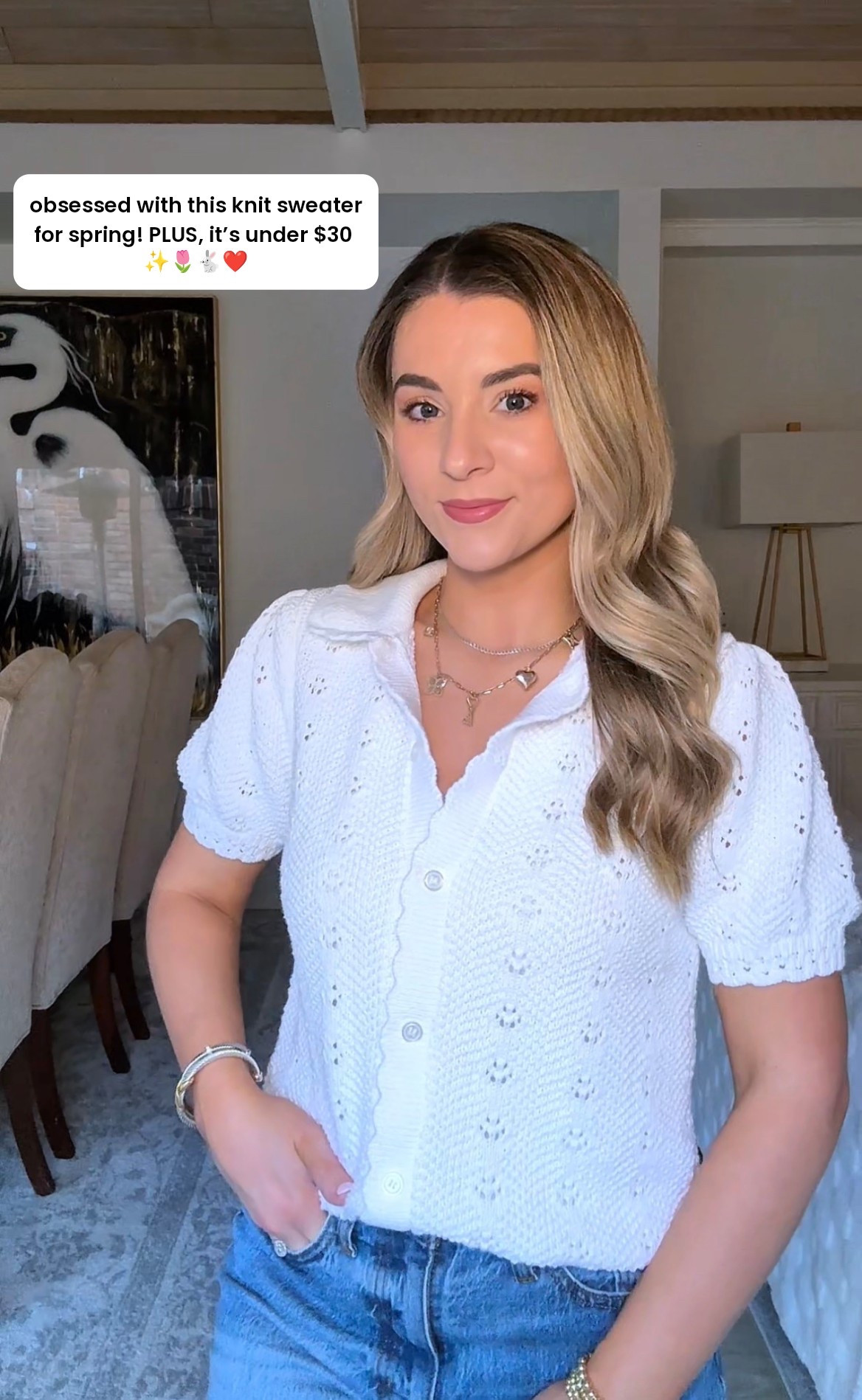 I’m wearing a XS in this knit top! I LOVE this lightweight short sleeve sweater. It’s such good quality, I bought it in two colors 😍 


spring outfit inspo 
Spring sweater
Knit top for spring
Walmart finds
Walmart fashion 
Designer look for less
Affordable outfits
Petite fashion 
Daily outfit inspo 
Everyday cute outfits 
Spring outfit ideas 

#LTKPetite #LTKootd #LTKgrwm