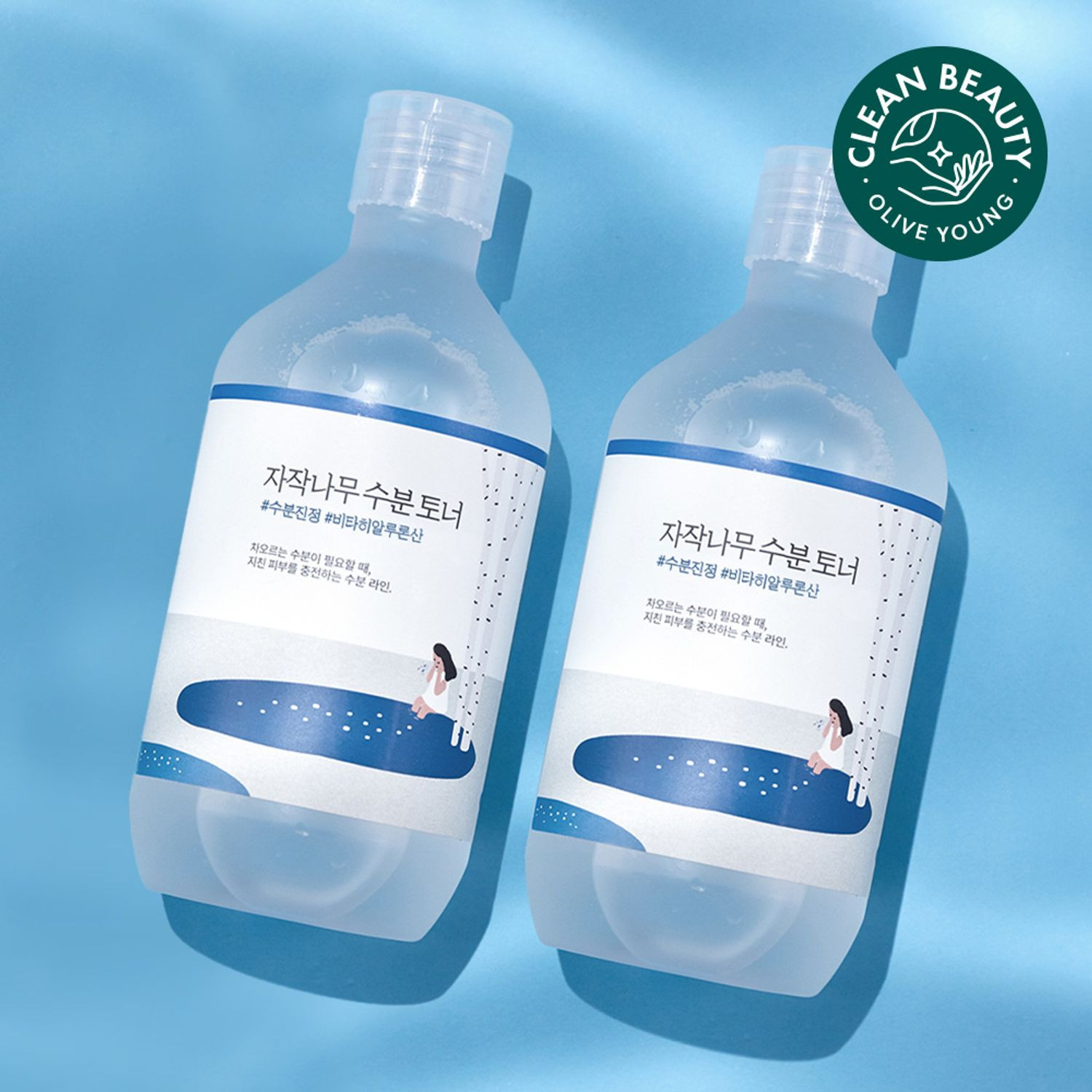 ROUND LAB Birch Juice Moisturizing Toner 300mL 1+1 Special Set | Olive Young Global