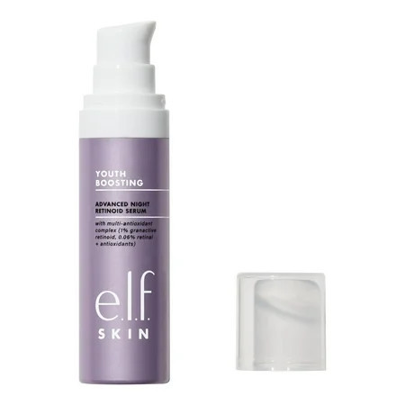 e.l.f. SKIN Youth Boosting Advanced Night Retinoid Serum, 1.0 fl oz | Walmart (US)