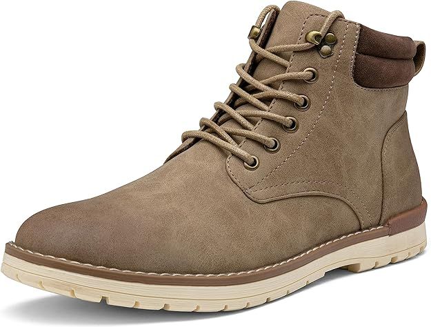 Vostey Men's Hiking Boots waterproof Casual Chukka Boots for Men | Amazon (US)
