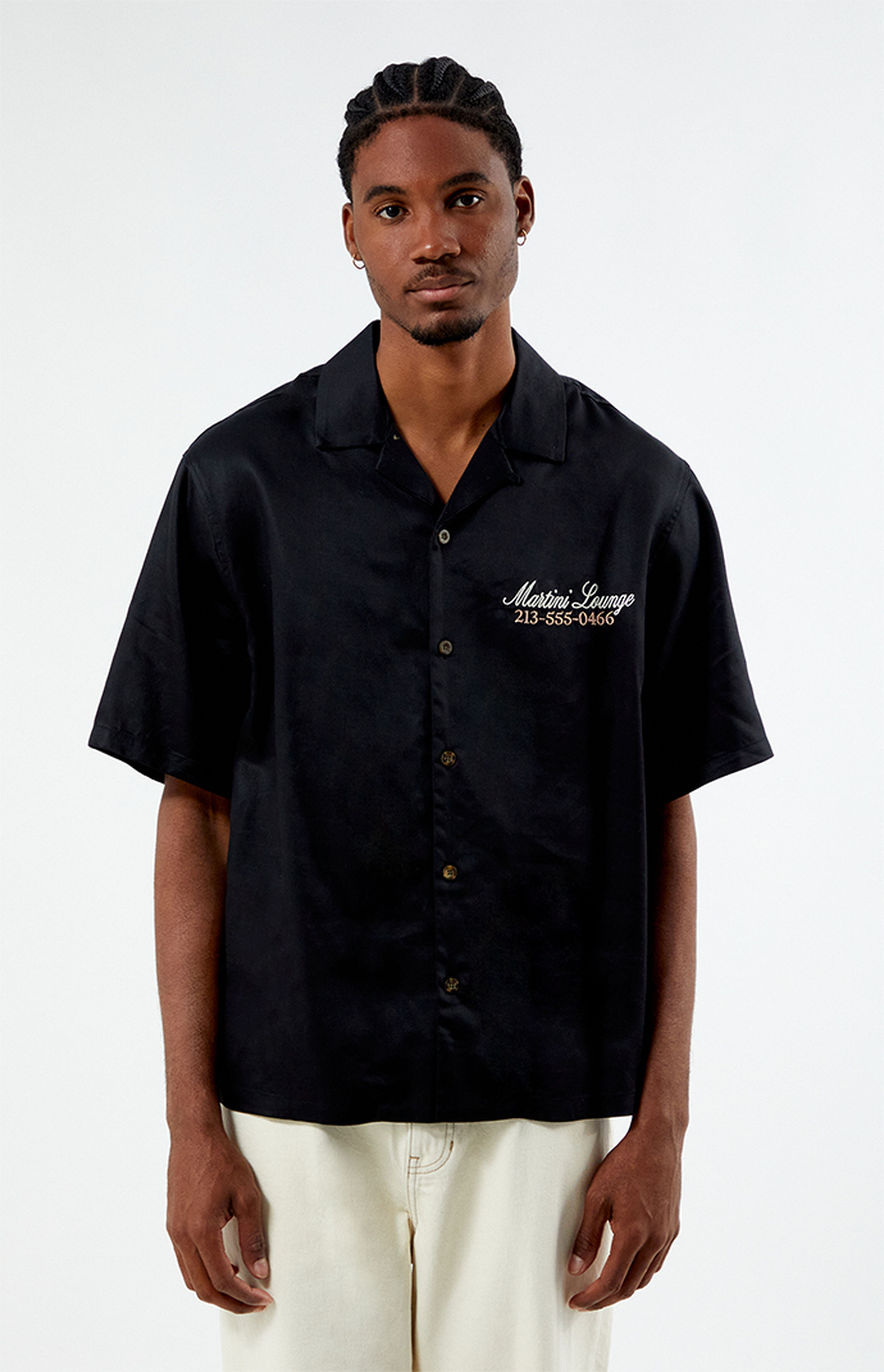 PacSun Martini Lounge Tencel Oversized Camp Shirt | PacSun