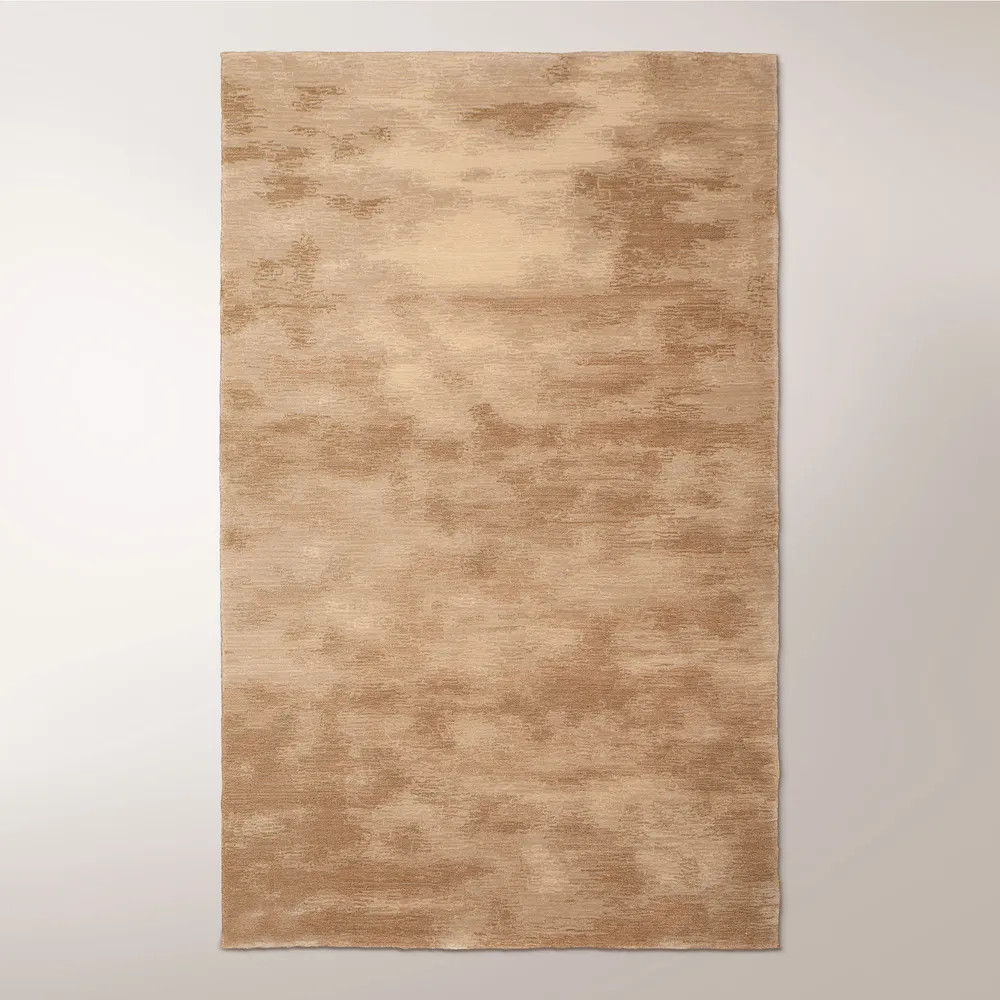 Ombre Color Handwoven Wool Rug | Hernest