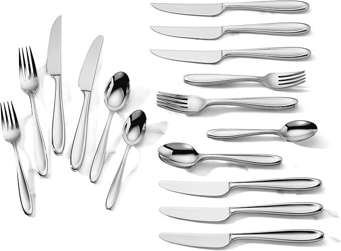 Lenox Cantera 24-Piece Flatware Set, Multi | Amazon (US)