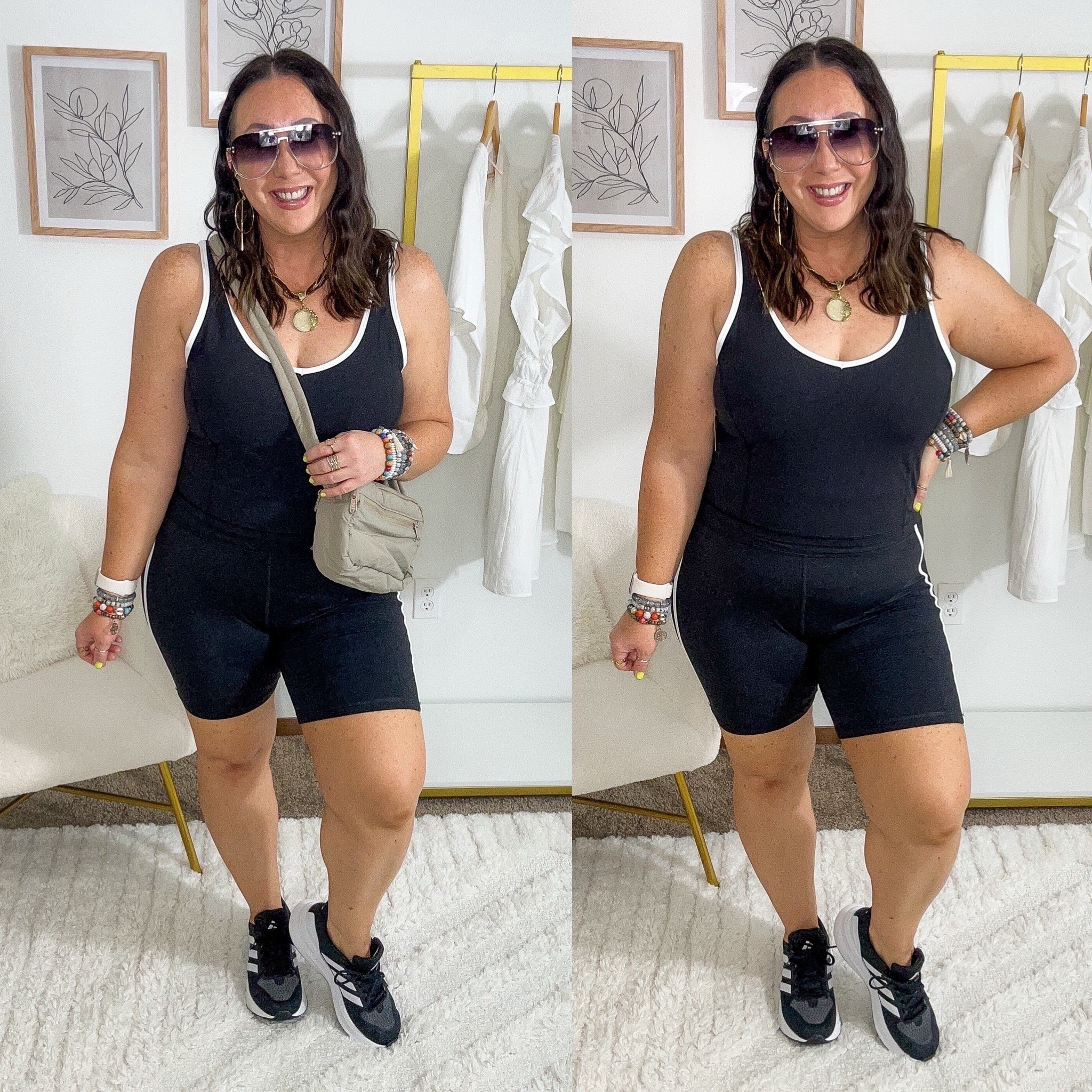 One of my favorite biker short workout sets still going strong!  I reach for this one weekly! XL top. XL matching shorts! Adidas fit true to size.

#LTKOver40 #LTKMidsize #LTKfitnessgoals