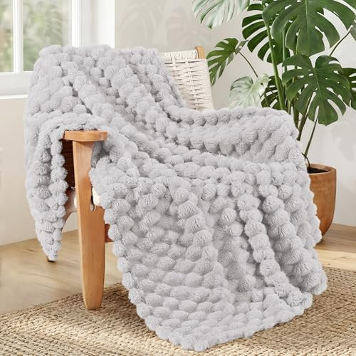 Whale Flotilla Fleece Throw Blanket for Couch or Bed, Luxury 3D Jacquard Super Soft Lightweight S... | Amazon (US)