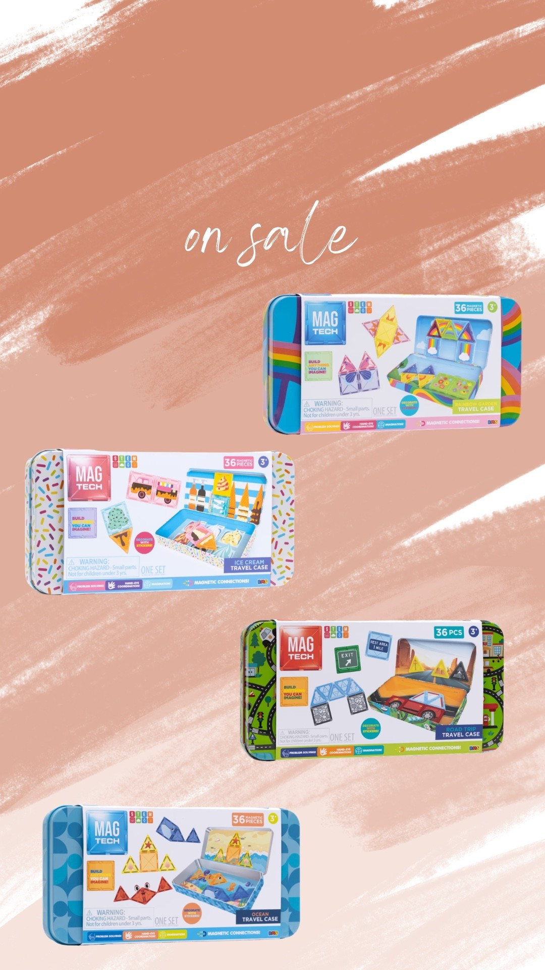 New MagTech 36pc set, perfect for your kids to take on the go and stay distracted, find them at @Walmart !✨🤩

Linking them here, go grab one while you can (they are On Sale Now !)🔗🚨