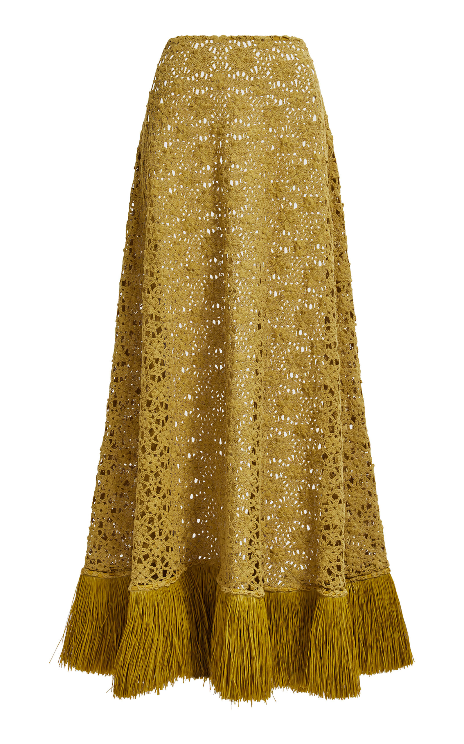 Alora Cotton Lace Maxi Skirt | Moda Operandi (Global)