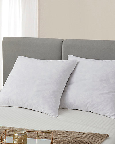 Serta Pack of 2 Feather Euro Square Pillows | Gilt & Gilt City